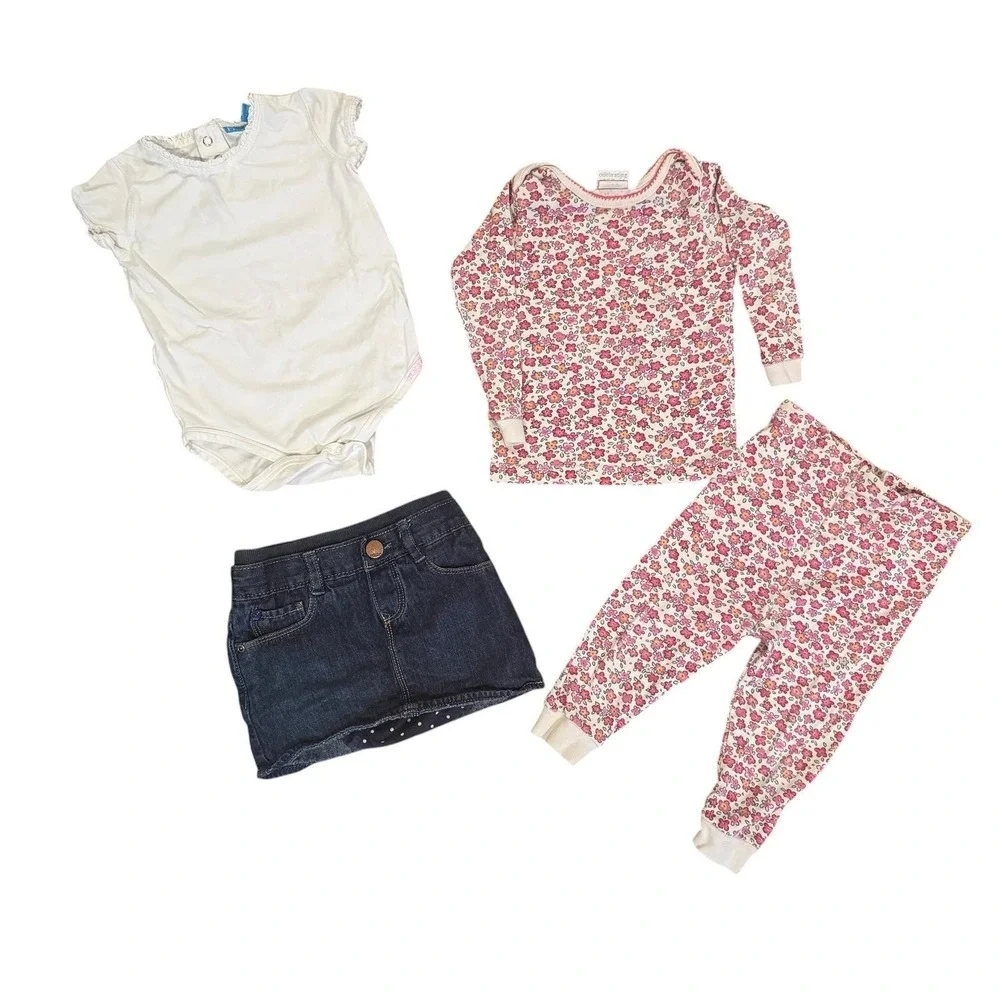Vintage Y2K kidcore summer bundle Carter's Gap Children's Place  Baby Girl 18My